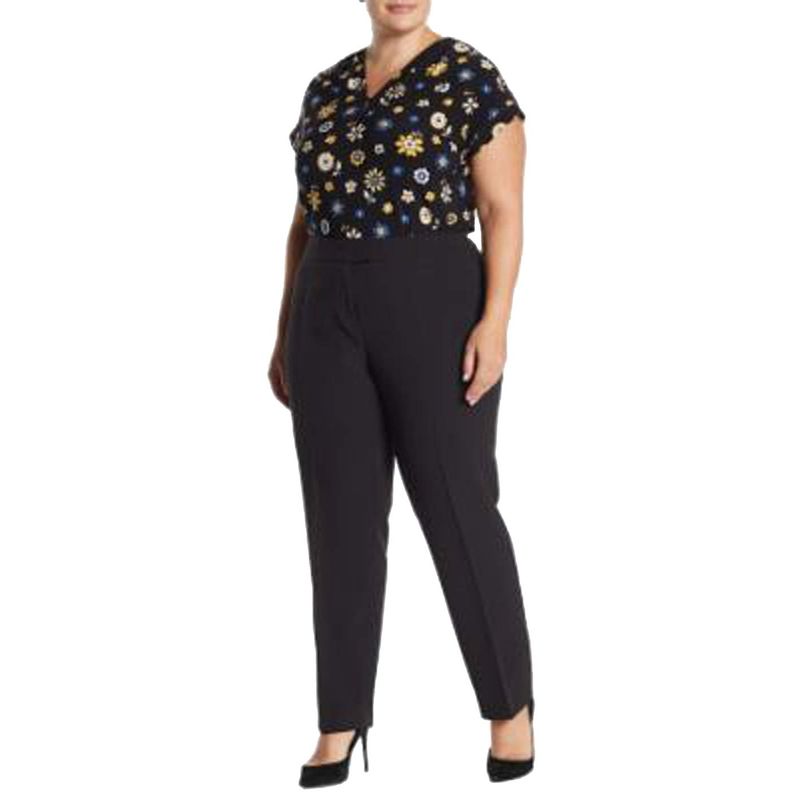 Anne Klein Women's Size Plus Extend Tab (Bowie Pant), Anne Black, 18w